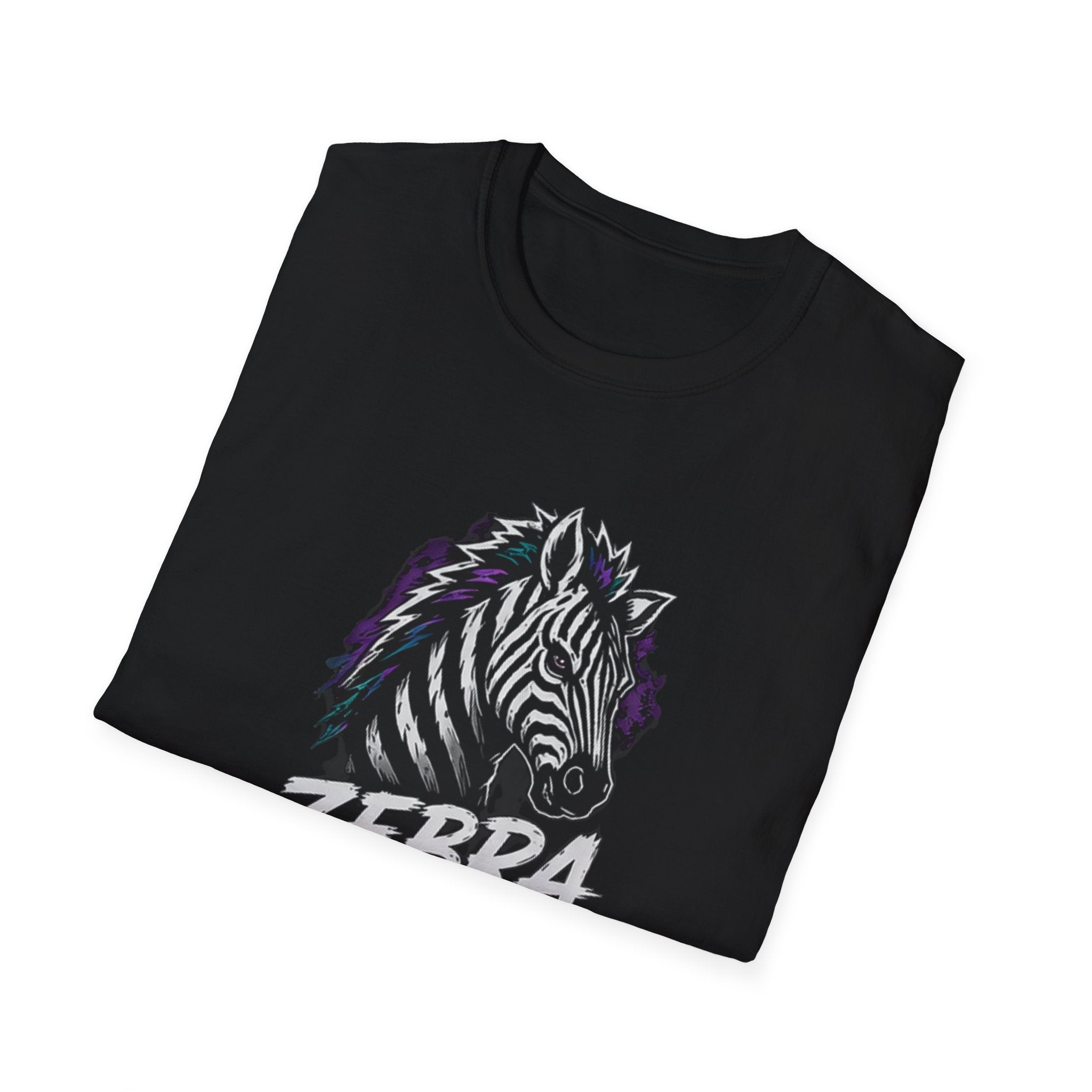Zebra Prints Graphic T-Shirt — 'Being a Zebra Isn't for the Normal' Retro Striped Animal Tee